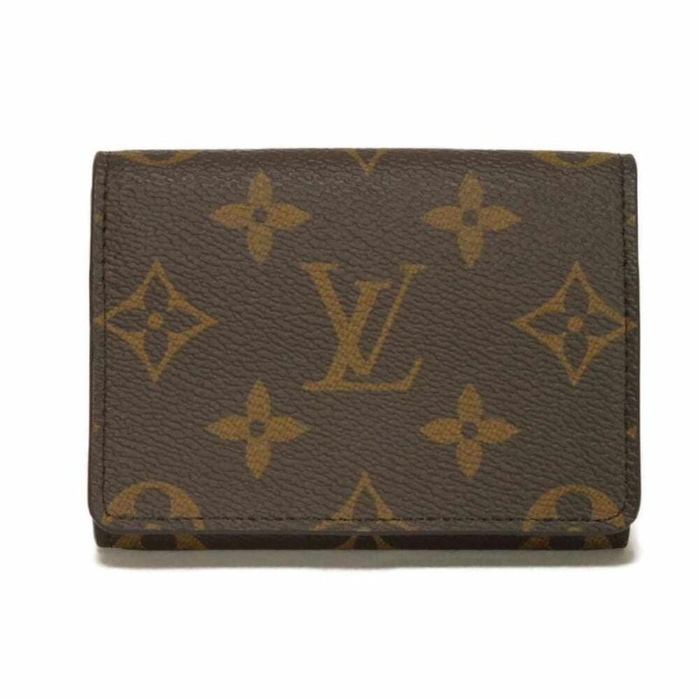 Louis Vuitton Envelope Carte De Visite Monogram Card Case